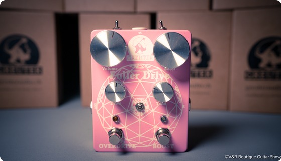 Greuter Audio Fuller Drive With Boost White On Pink