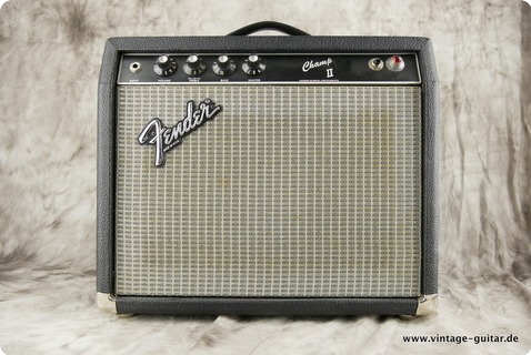 Fender Champ Ii 1982 Black