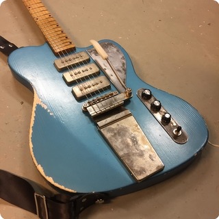Vuorensaku Guitars Bluebird 2017 Pelham Blue