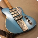 Vuorensaku Guitars-Bluebird-2017-Pelham Blue
