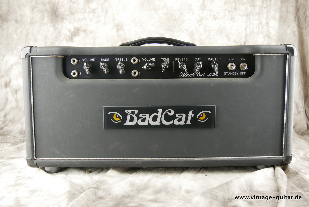 Bad Cat Black Cat 30R 2003 Black Amp For Sale Vintage Guitar Oldenburg