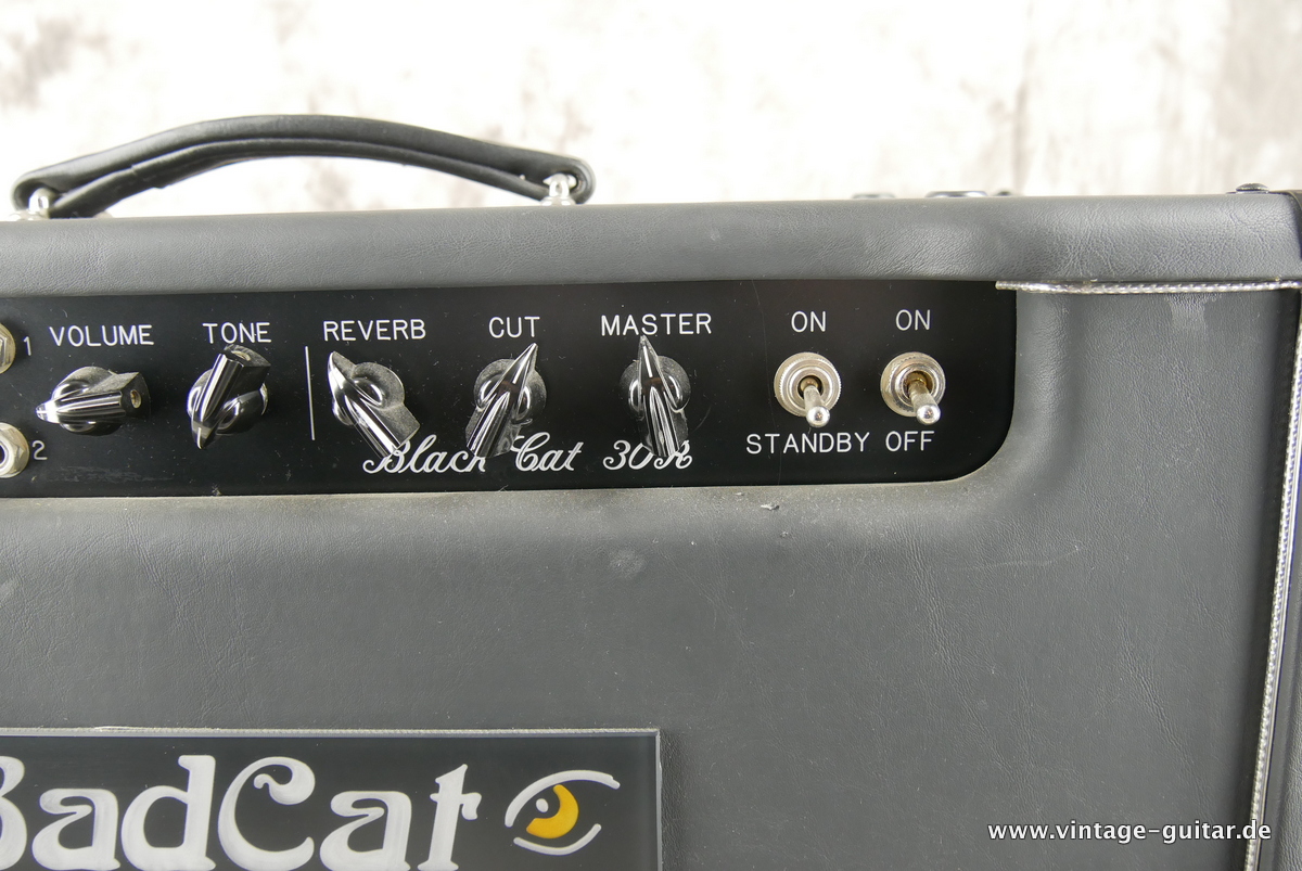 Bad Cat Black Cat 30R 2003 Black Amp For Sale Vintage Guitar Oldenburg