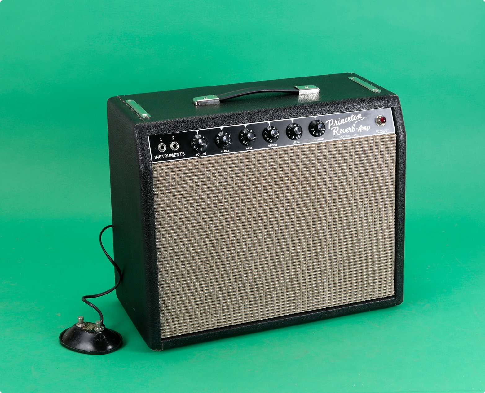 Fender Princeton Reverb 1964 Black Amp For Sale Jay Rosen Music