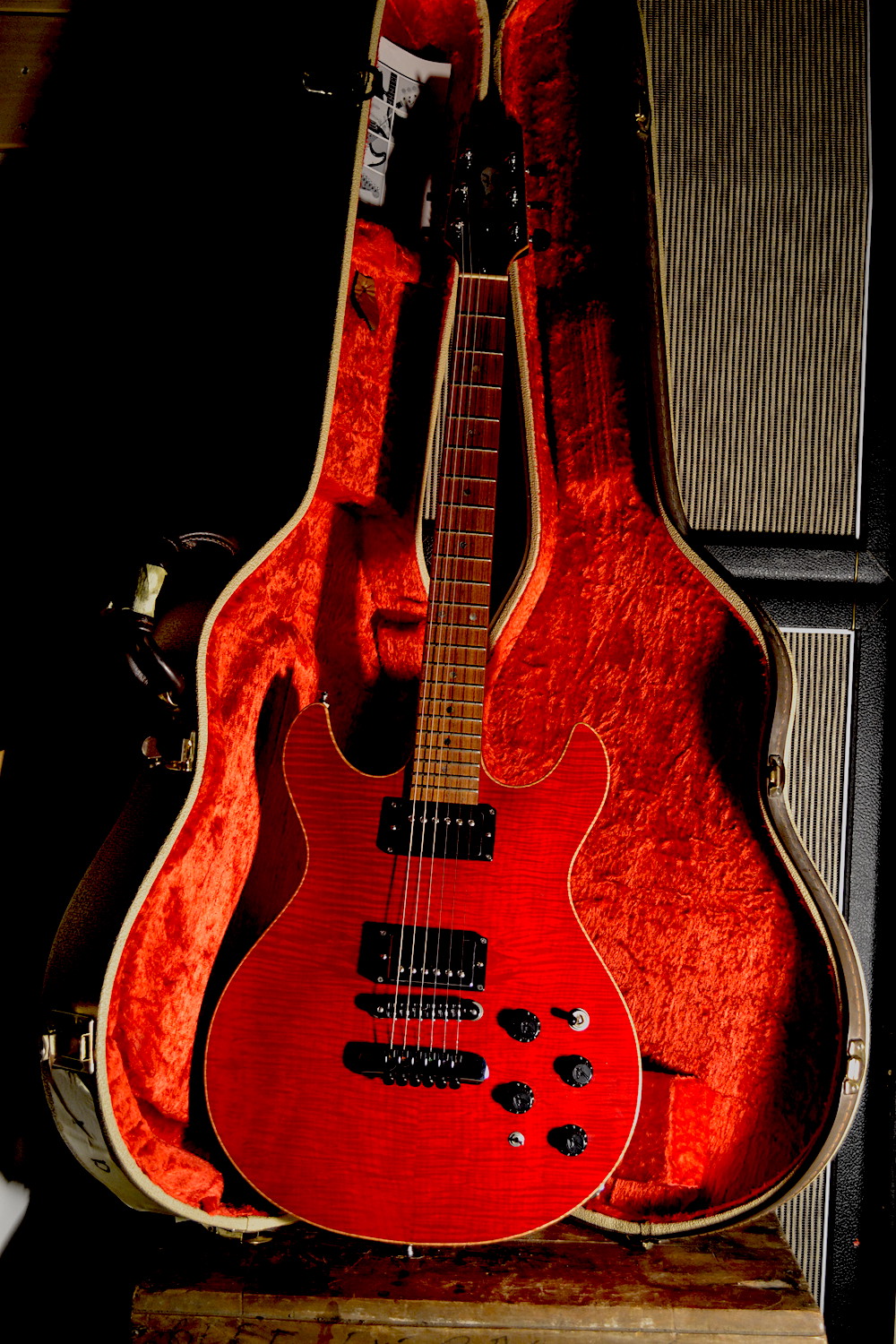 Fender Custom Shop Elite Robben Ford 1993 Cherry Red Guitar For Sale ...