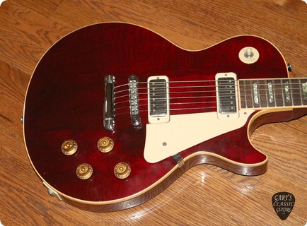 Gibson Les Paul Deluxe  (gie1185)  1976 Wine Red 