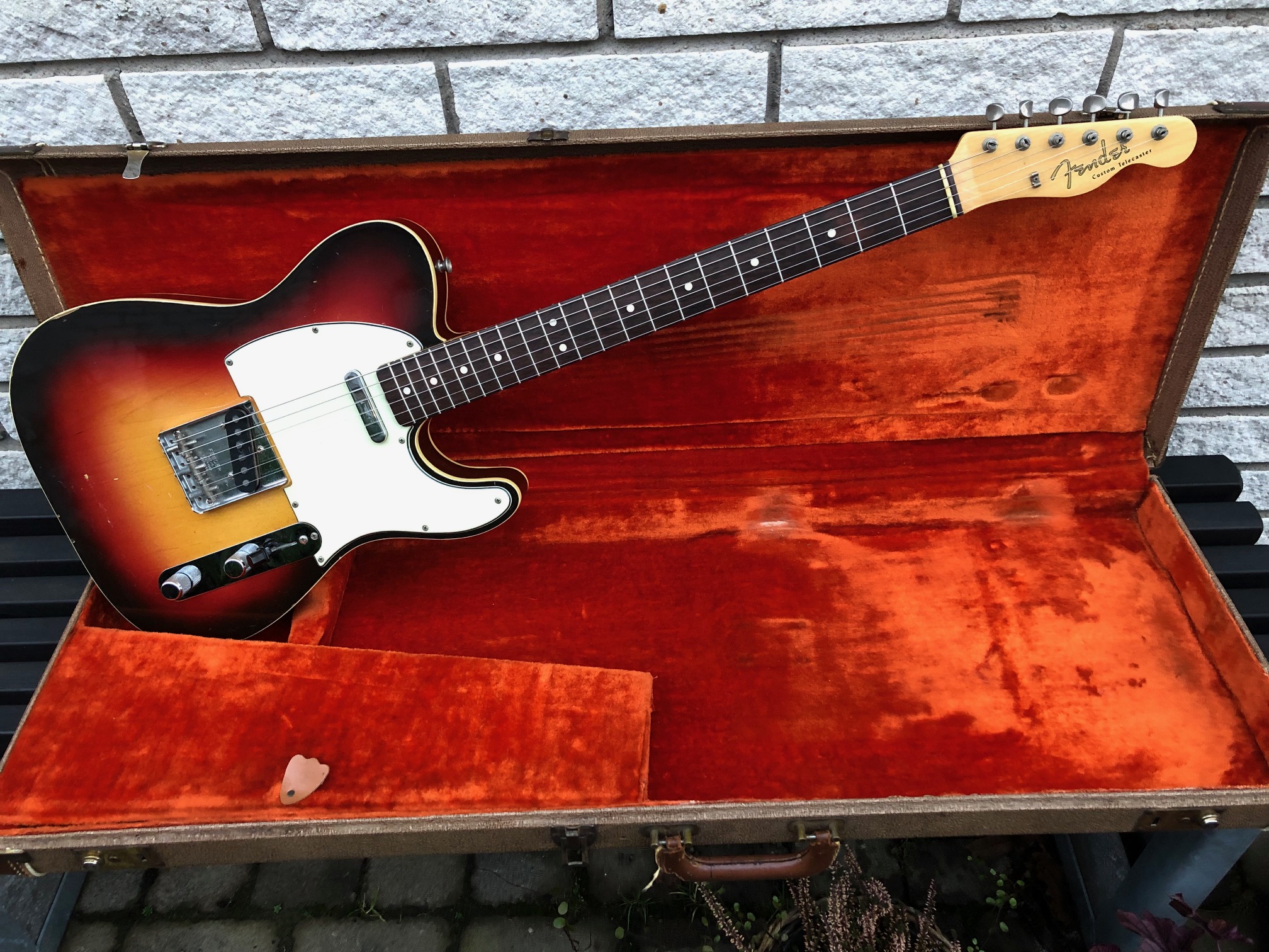 Fender Telecaster Custom 1963 3 Tone Sunburst Guitar For Sale Anders