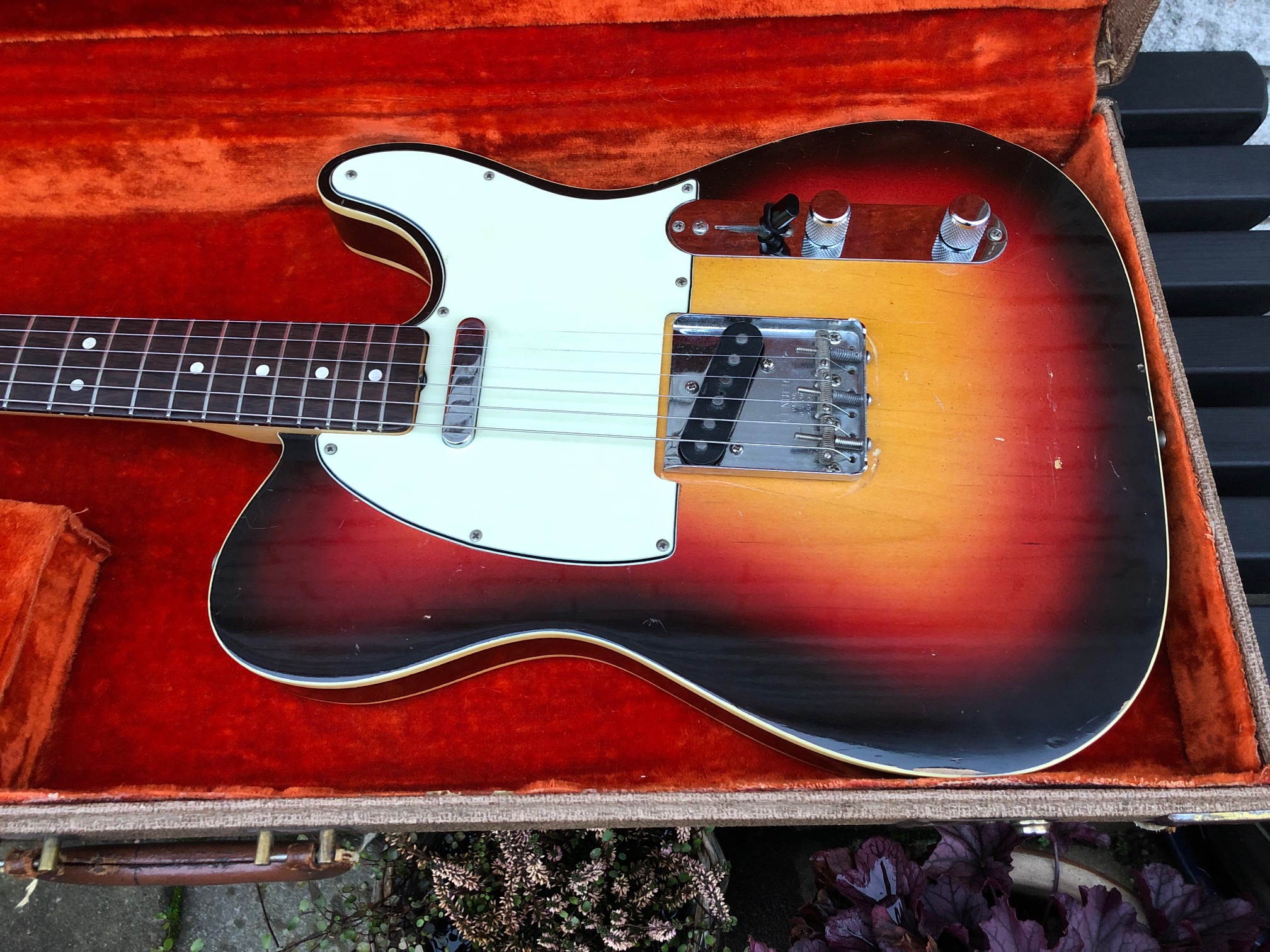 Fender Telecaster Custom 1963 3 Tone Sunburst Guitar For Sale Anders