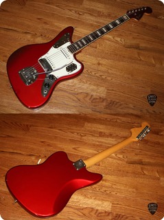 Fender Jaguar   (fee1047)  1967 Candy Apple Red