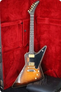 Gibson Explorer Ii E2 1982 Sunburst Flame Top