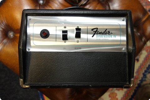 Fender Dimension Iv Sound Expander 1968 Silverface