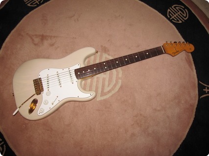Fender Stratocaster 1988 Translucent Blond Over Ash/gold Hdwr
