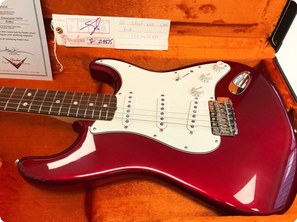 Fender Stratocaster 1966 Nos 2006 Candy Apple Red