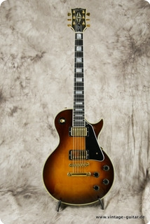 Gibson Les Paul Custom 1982 Tobacco Sunburst