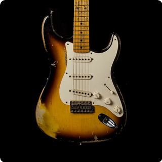 Fender Stratocaster '57 Relic 2010 2 Tone Sunburst
