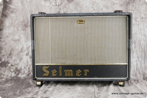 Selmer Thunderbird Twin Fifty Truvoice 1965 Snake Skin Black/grey