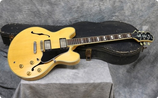 Epiphone Sheraton 1986 Blonde Guitar For Sale Andy Baxter