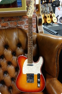 Fender American Deluxe Telecaster With Aged Cherry Sunburst 2009 Aged Cherry Sunburst