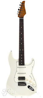 Suhr Classic S Ltd Flamed Maple Olympic White Hss
