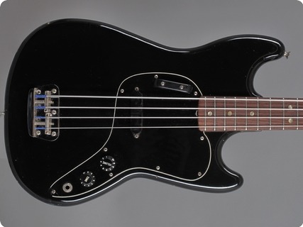 Fender Musicmaster Bass 1978 Black