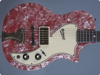 Supro Belmont 1959 Maroon Pearloid