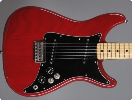 Fender Lead Ii 1980 Red Ash Trans