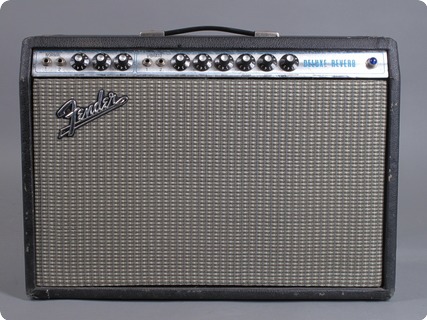 Fender Deluxe Rverb Amp 1973 Silverface