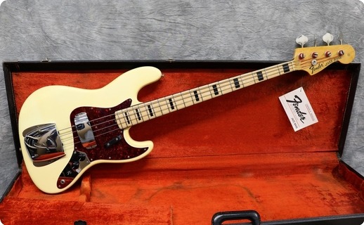 Fender Jazz 1973 Olympic White