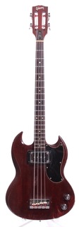 Gibson Eb 0 Bass Slotted Headstock 1971 Cherry Red