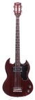 Gibson EB 0 Bass Slotted Headstock 1971 Cherry Red