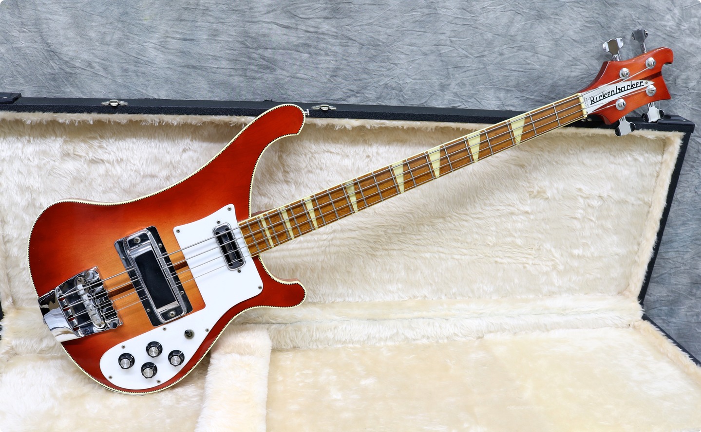 Rickenbacker 4001 1973 Fireglo Bass For Sale Andy Baxter Bass & Guitars Ltd
