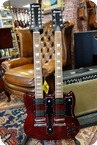 Dimavery Double Neck Cherry Cherry