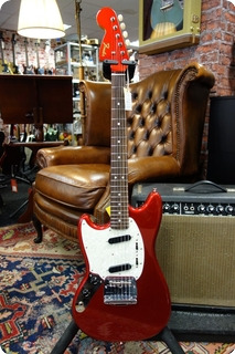 Fender Mij Traditional '60s Mustang Left Handed Candy Apple Red 2019 Candy Apple Red