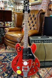 Gibson Alvin Lee Big Red Es 335 Aged Cherry Bigsby 1 Of 50 2020 Aged Cherry