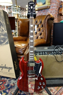 Epiphone Sg Standard 61 Maestro Vibrola Vintage Cherry 2020 Vintage Cherry