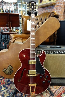 Gibson Es 175 Flamed Wine Red Ohsc 2001 Wine Red