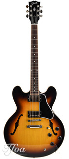 Gibson Es335 Plain Top Dot Neck Vintage Sunburst 2011