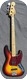 Fender Jazz Bass Sumburst Maple Neck 1973-Sunburst