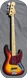 Fender Jazz Bass Sumburst Maple Neck 1973 Sunburst