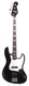 Fender Jazz Bass 66 Reissue Matching Headstock 2013-Black 
