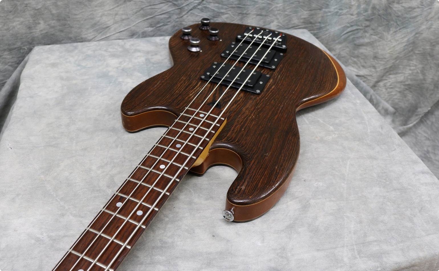 Wal Custom MK1 1985 Wenge Bass For Sale Andy Baxter Bass & Guitars Ltd