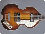 Hofner 500 Beatles Bass 1965 Sunburst