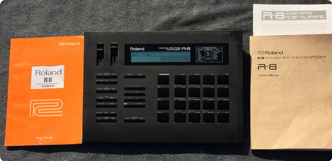 Roland R 8 Human Rhythm Composer   Drum Machine 1990