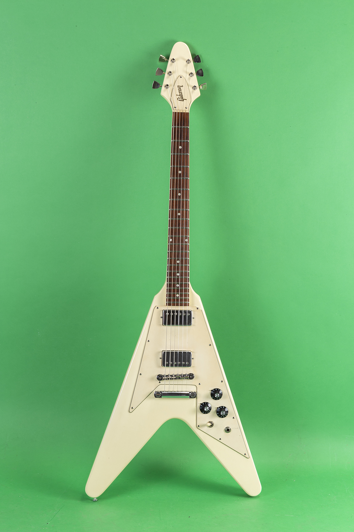 Gibson Flying V 1975 White Guitar For Sale Jay Rosen Music