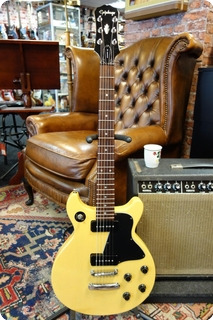 ギター Epiphone Les Paul Special DC TV Yellow Epiphone Les Paul Special Electric Guitar - TV Yellow | Sweetwater