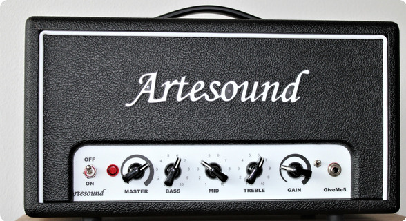 Artesound Giveme5 Head, 5w All Tube, Adj. Speaker Sim 2020 Black