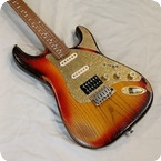 Paoletti Guitars Paoletti Stratospheric Loft HSS Aged Sunburst Roasted Maple Neck. 2023 Aged Sunburst