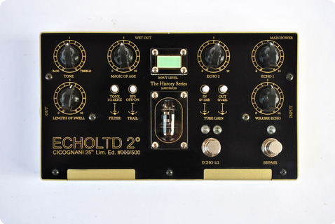 Cicognani Echoltd 2°, 25th Limited Edition 2020 Black / Gold