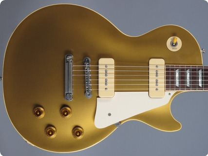 Gibson Custom Shop Les Paul 1956 Reissue 1998 Goldtop   Allgold