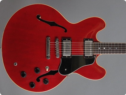 Gibson Es 335 Dot Reissue 1988 Cherry