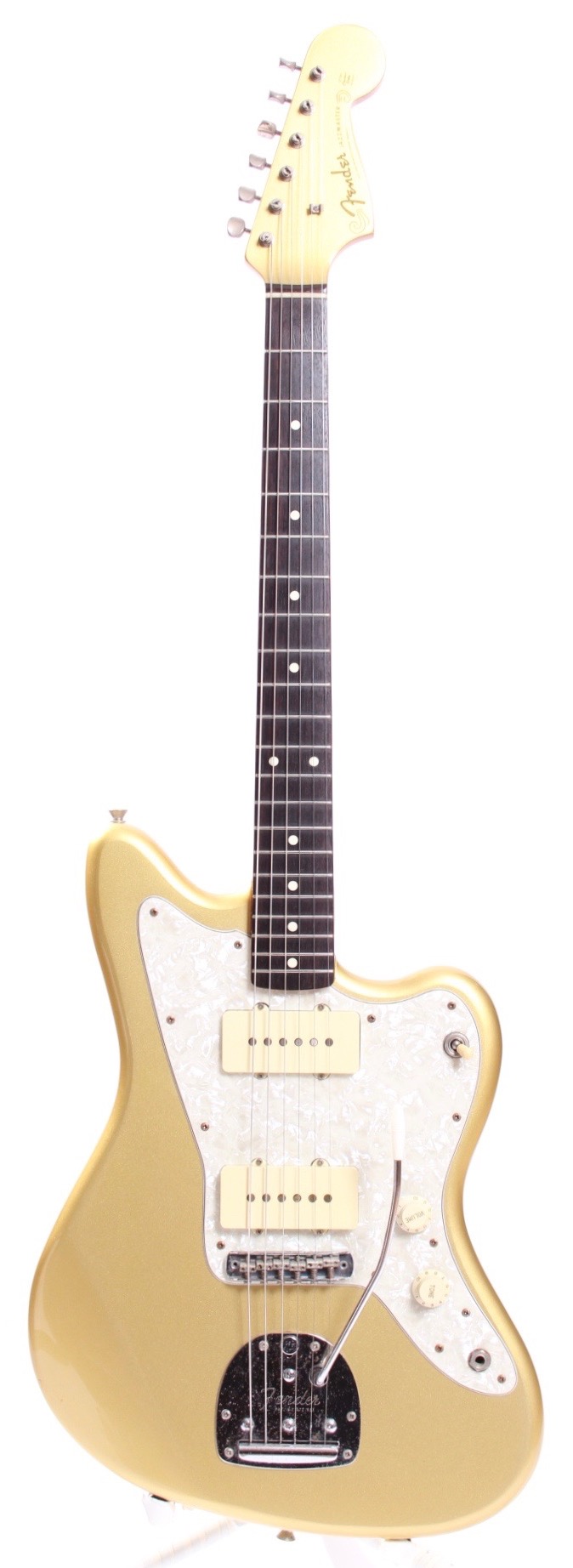 Fender Jazzmaster 66 Reissue Matching Headstock 1994 Shoreline Gold